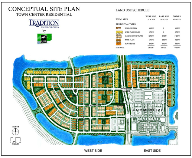 Tradition Site Plan